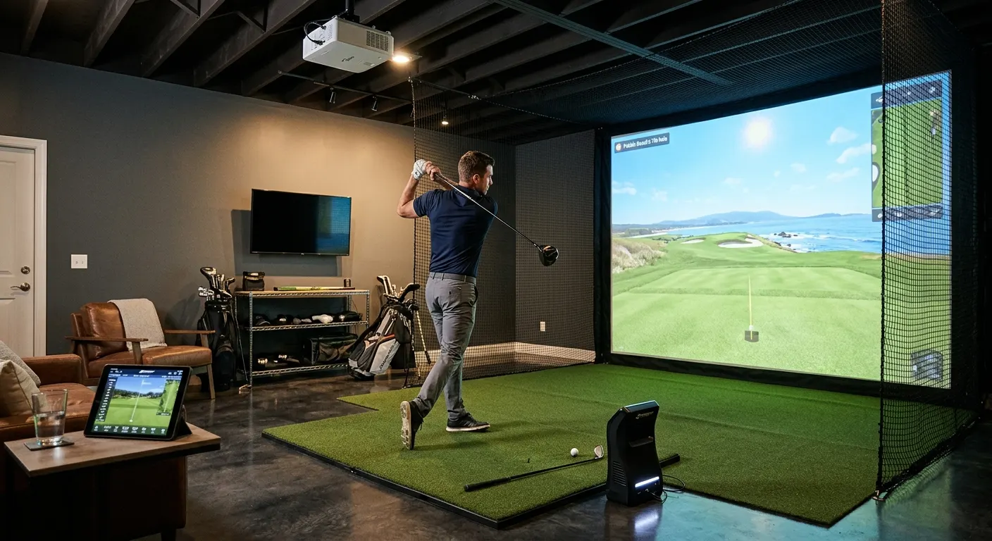 Golf Simulator Statistics 2026: off-course golf, market size, and participation data